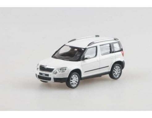 Abrex AB014E SKODA YETI 2009 WHITE CANDY 1:43 Modellino