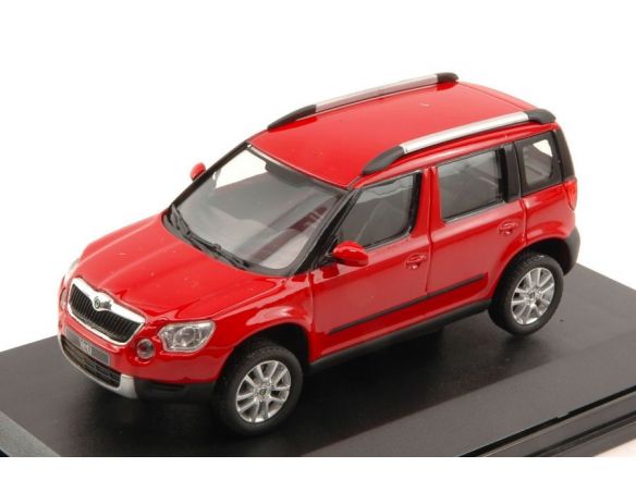 Abrex AB014B SKODA YETI 2009 RED CORRIDA 1:43 Modellino