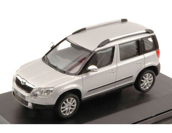 Abrex AB014AB SKODA YETI 2009 SILVER BRILLANT METALLIC 1:43 Modellino
