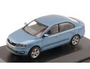 Abrex AB022KM SKODA RAPID 2012 DENIM BLUE METALLIC 1:43 Modellino