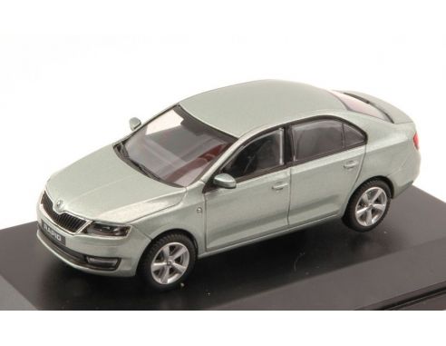 Abrex AB022HX SKODA RAPID 2012 ARCTIC GREEN METALLIC 1:43 Modellino