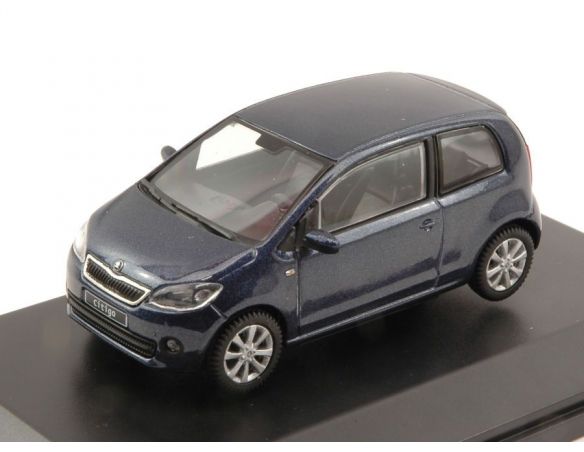 Abrex AB021KL SKODA CITIGO 3 DOORS 2011 NIGHT BLUE METALLIC 1:43 Modellino