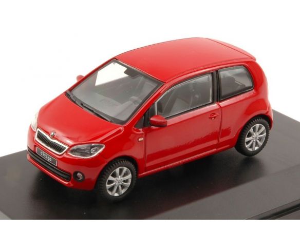 Abrex AB021BS SKODA CITIGO 3 DOORS 2011 TORNADO RED 1:43 Modellino