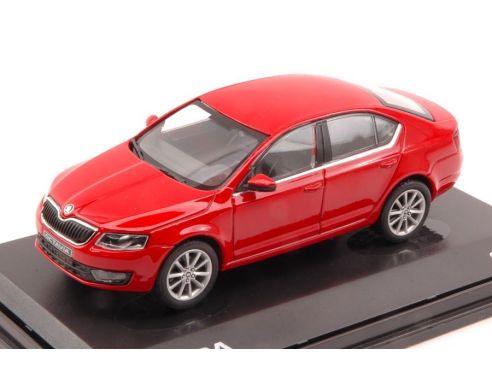 Abrex AB026B SKODA OCTAVIA III 2013 RED CORRIDA 1:43 Modellino