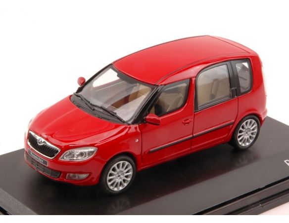Abrex AB025B SKODA ROOMSTER II 2012 RED CORRIDA 1:43 Modellino