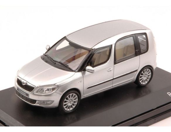 Abrex AB025AB SKODA ROOMSTER II 2012 SILVER BRILLANT METALLIC 1:43 Modellino