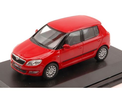 Abrex AB023B SKODA FABIA II 2012 RED CORRIDA 1:43 Modellino