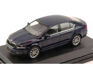 Abrex AB026LT SKODA OCTAVIA III 2013 BLUE PACIFIC METALLIC 1:43 Modellino
