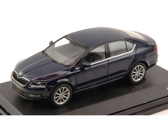 Abrex AB026LT SKODA OCTAVIA III 2013 BLUE PACIFIC METALLIC 1:43 Modellino