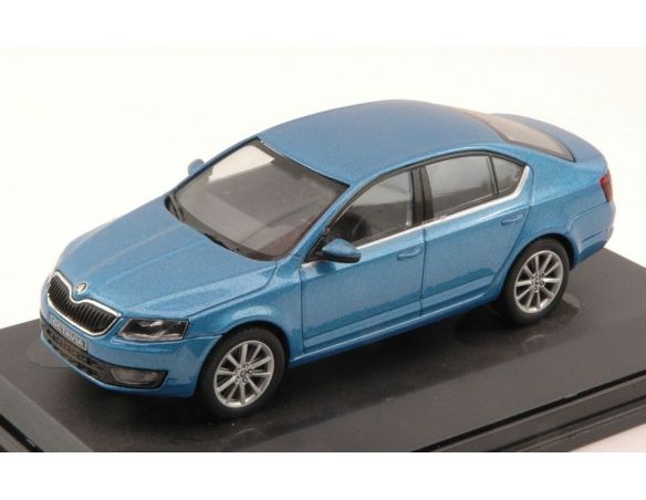 Abrex AB026KM SKODA OCTAVIA III 2013 DENIM BLUE METALLIC 1:43 Modellino