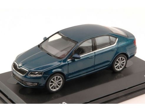 Abrex AB026KJ SKODA OCTAVIA III 2013 LAVA BLUE METALLIC 1:43 Modellino