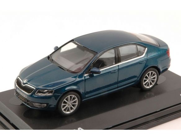 Abrex AB026KJ SKODA OCTAVIA III 2013 LAVA BLUE METALLIC 1:43 Modellino