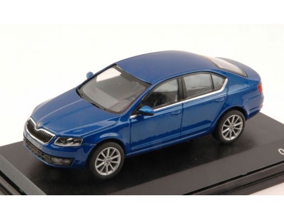 Abrex AB026KD SKODA OCTAVIA III 2013 BLUE RACE METALLIC 1:43 Modellino