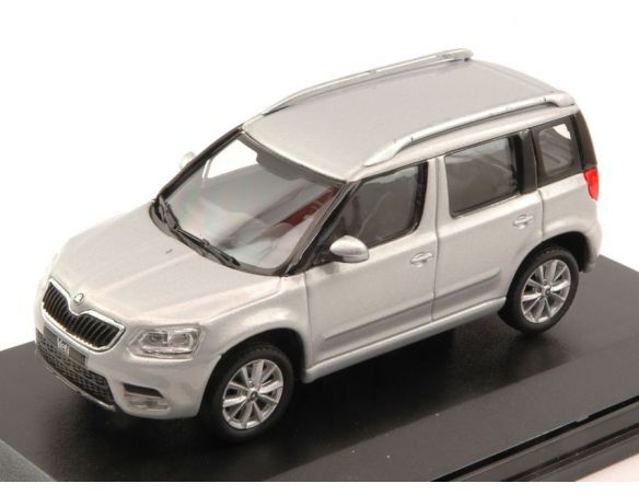 Abrex AB031AB SKODA YETI FL 2013 SILVER BRILLANT METALLIC 1:43 Modellino