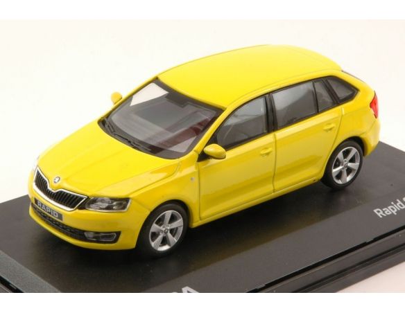 Abrex AB030GE SKODA RAPID SPACEBACK 2014 SPRINT YELLOW 1:43 Modellino