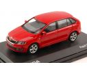 Abrex AB030B SKODA RAPID SPACEBACK 2014 RED CORRIDA 1:43 Modellino