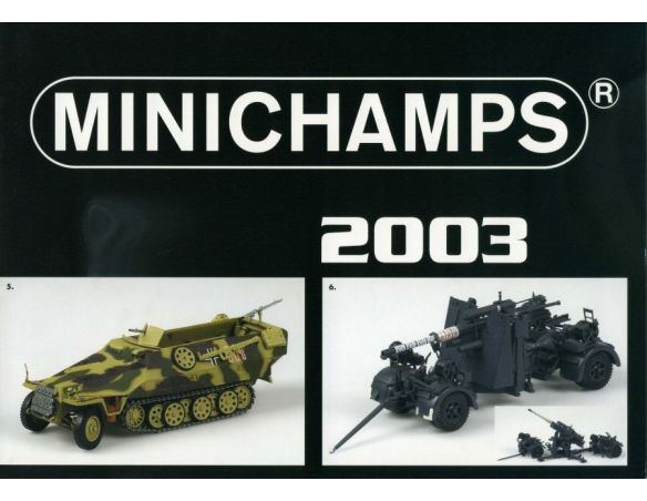 Minichamps PMCATPOST3 POSTER MEZZI MILITARI 2003 cm 80x60 Modellino