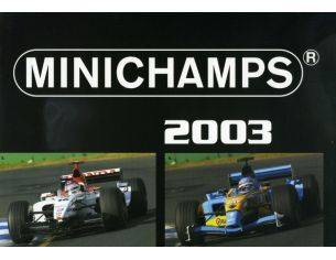 Minichamps PMCATPOST2 POSTER AUTO F1 2003 cm 80x60 Modellino