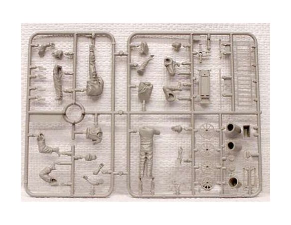 Tamiya TA89618 BRITISH TANK CREW (4 FIGURES)  KIT 1:35 Modellino