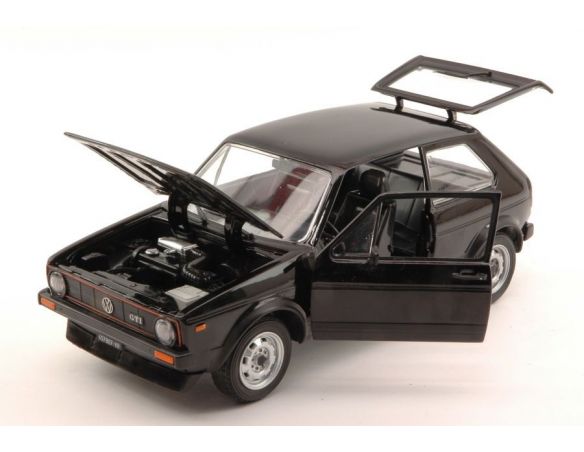 Nostalgie NT034 VW GOLF GTI 1978 BLACK 1:24 Modellino