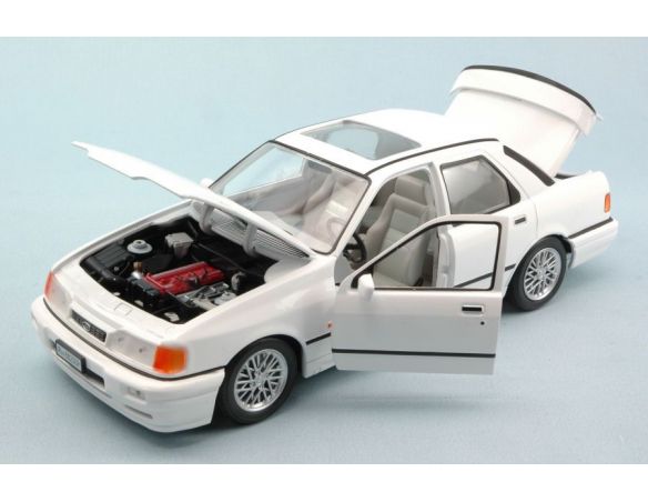 Nostalgie NT051 FORD SIERRA 2.0i COSWORTH 1988 WHITE 1:24 Modellino