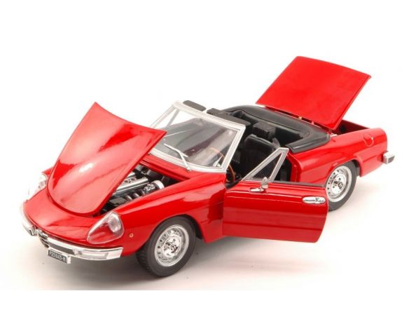 Nostalgie NT046 ALFA ROMEO 2000 SPIDER VELOCE 1971 RED 1:24 Modellino