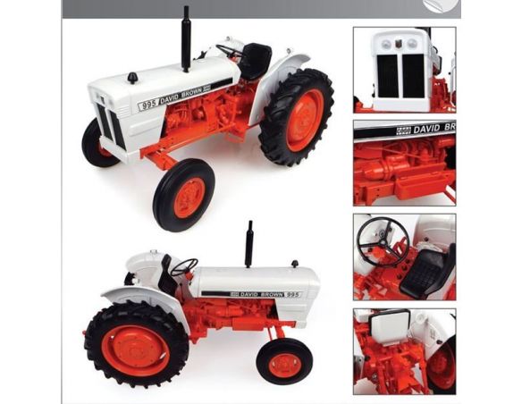 Universal Hobbies UH4885 CASE DAVID BROWN 995 1973 1:16 Modellino