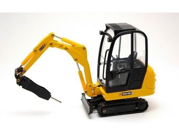 Joal JL0233 SCAVATRICE JCB 8016 C/MARTELLO 1:25 Modellino