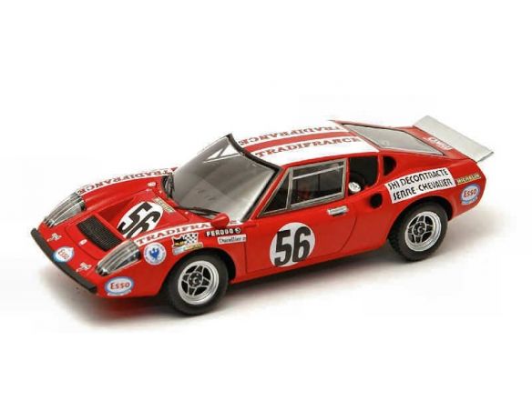 Spark Model S0542 LIGIER JS2-MASERATI  N.56 DNF LM 1972 LAURENT-DELALANDE-MARCHE' 1:43 Modellino