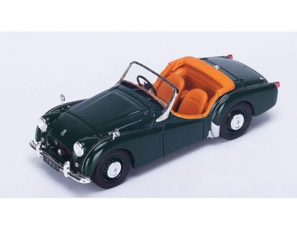 Spark Model S0498 TRIUMPH TR2 LONG DOOR 1954 GREEN 1:43 Modellino