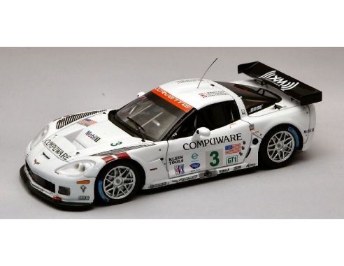 Spark Model S0170 CORVETTE C6R N.3 8th 12 H SEBRING 2007 FELLOWS-O'CONNEL-MAGNUSSEN 1:43 Modellino