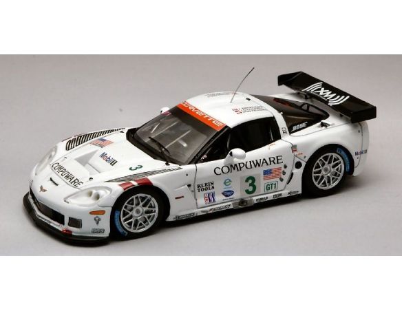 Spark Model S0170 CORVETTE C6R N.3 8th 12 H SEBRING 2007 FELLOWS-O'CONNEL-MAGNUSSEN 1:43 Modellino