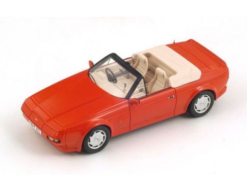 Spark Model S2158 ASTON MARTIN VANTAGE VOLANTE ZAGATO 1987 RED 1:43 Modellino