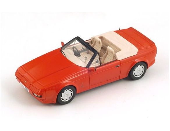 Spark Model S2158 ASTON MARTIN VANTAGE VOLANTE ZAGATO 1987 RED 1:43 Modellino