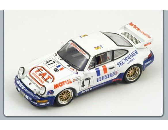 Spark Model S2072 PORSCHE 911 CARRERA RSR N.47 15th LM 1993 GOUHIER-BARTH-DUPUY 1:43 Modellino