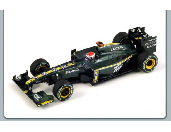 Spark Model S3008 LOTUS J.TRULLI 2010 N.18 ACCIDENT MONACO GP 1:43 Modellino