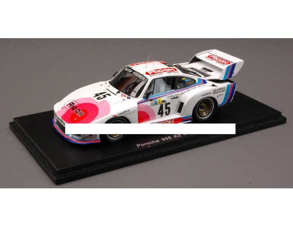 Spark Model S2012 PORSCHE 935 K 2 N.45 LM 1978 KRAGES-SCHORNSTEIN-GURDJIAN 1:43 Modellino