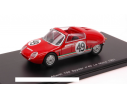Spark Model S1336 ABARTH 700 S SPYDER N.49 ACCIDENT LM 1961 ZECCOLI-VINATIER 1:43 Modellino