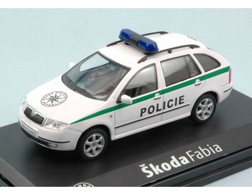Abrex AB004XA SKODA FABIA COMBI POLICIE 1:43 Modellino