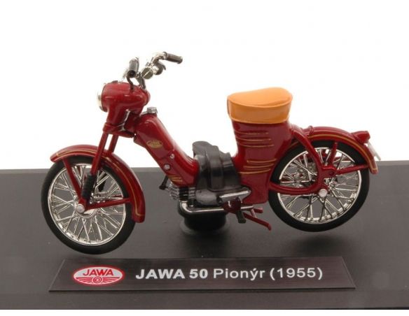 Abrex ABM001 JAWA 50 PIONYR 1955 AMARANT 1:18 Modellino