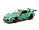Welly WE2043 PORSCHE 991 (997) GT 3 RS 2006 GREEN W/BLACK STRIPES 1:24 Modellino
