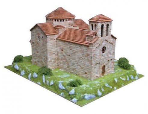 Aedes Ars AS1101 Chiesa di Sant Jaume de Frontanya 1:80 Kit Modellino