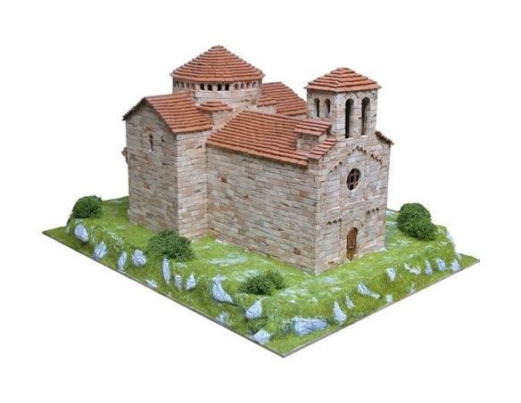 Aedes Ars AS1101 Chiesa di Sant Jaume de Frontanya 1:80 Kit Modellino