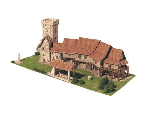 Aedes Ars AS1457 Aldea Borgo Medievale Kit Modellino