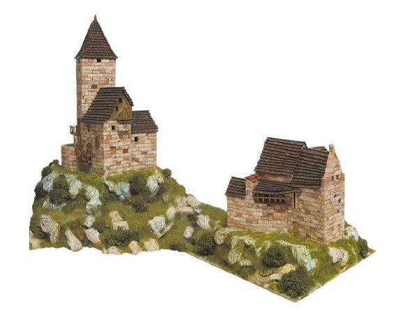 Aedes Ars AS1301 Set due Rifugi HO Kit Modellino