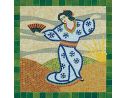 Aedes Ars AS5502 MOSAICO IN CERAMICA SMALTATA "GIAPPONESE" Kit Modellino