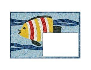 Aedes Ars 5507 Cornice Porta Ritratto Modello Pesce 30x20 Cm Kit Mosaico