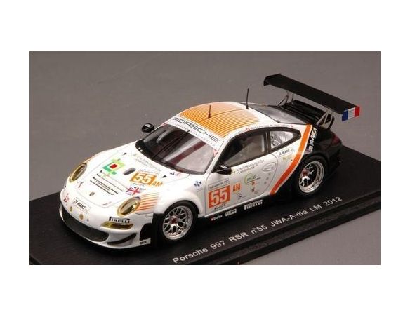 Spark Model S3734 PORSCHE 997 RSR N.55 33th LM 2012 CAMATHIAS-DANIELS-PALTTALA 1:43 Modellino