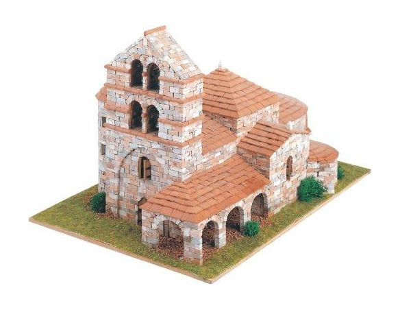 Domus Kits 40087 ROMANICA 10 S. Salvador de Cantamuda 1:85 Kit Modellino
