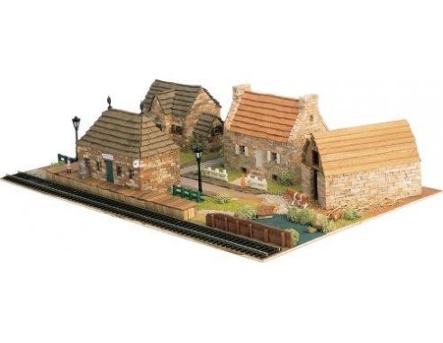 Domus Kits 40205 DIHORAMA 2 Modello in Ceramica e Legno 1:87 Kit Modellino